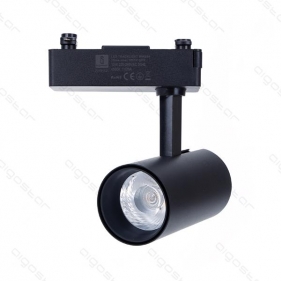 Obrázok pre LED svietidlo 1-fázové pre koľajnicové systémy čierne, 10W/800lm , Neutrálna biela