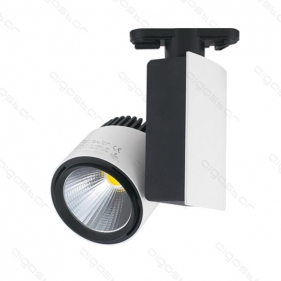 Obrázok pre LED svietidlo 1-fázové pre koľajnicové systémy čierno-biele, 33W/1950lm , Neutrálna biela