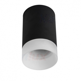 Obrázok pre Kanlux Stropné bodové prisadené svietidlo LUNATI valcové (čierna)