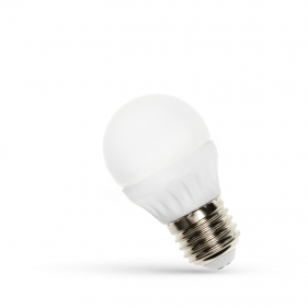 Obrázok pre LED žiarovka E27 6W/560lm , glóbus G45 , Studená biela