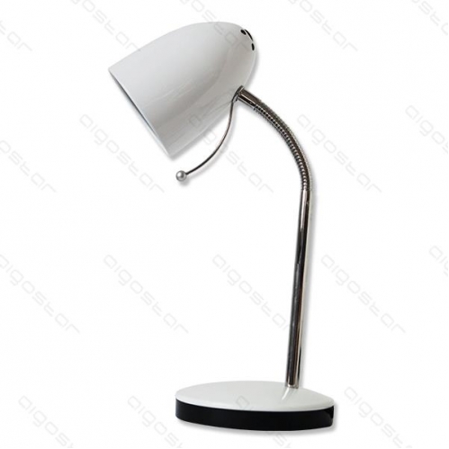 Obrázok pre LED stolná lampa flexibilná BLANCO E27 biela
