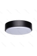 Obrázok pre Led Ceiling kruhový čierny prisadený LIGHT02 12W/600lm , 230mm , Neutrálna biela