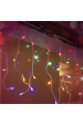Obrázok pre LED Vianočné osvetlenie - cencúle, 100 diód, 5m, IP44, 230V - Multicolor - 8 módov svietenia