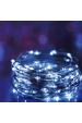 Obrázok pre LED Vianočné osvetlenie - reťaz do fľaše, 40 diód, 4m, IP20, 3xLR44 - Studená biela