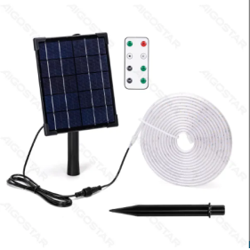 Solárny LED pás vodeodolný IP65 50W/500lm, Studená biela 5m s diaľkovým ovládaním Obrázok pre Solárny LED pás vodeodolný IP65 50W/500lm, Studená biela 5m s diaľkovým ovládaním