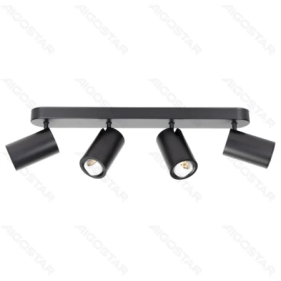 Lampa luster 4xGU10/230V/Čierna Obrázok pre Lampa luster 4xGU10/230V/Čierna