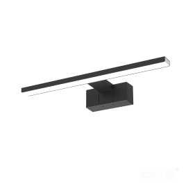 LED kúpeľňové osvetlenie zrkadla LED/8W/230V/IP44/Čierna Obrázok pre LED kúpeľňové osvetlenie zrkadla LED/8W/230V/IP44/Čierna