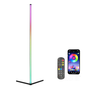 SMART RGB LED Lampa stojaca PLAY 6W/5V/Čierna s diaľkovým ovládaním Obrázok pre SMART RGB LED Lampa stojaca PLAY 6W/5V/Čierna s diaľkovým ovládaním