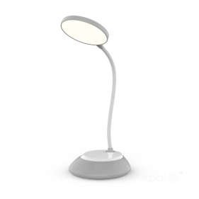 Obrázok pre Nabíjateľná LED stolná lampa flexibilná VISUA 5W/200lm , CCT , Sivá
