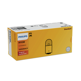 Obrázok pre PHILIPS Halogénová Autožiarovka BAU15s , 12V , 10W , RY10W, oranžová