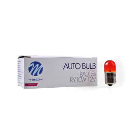 Obrázok pre Halogénová Autožiarovka BAU15s , 12V , 10W , RY10W, amber