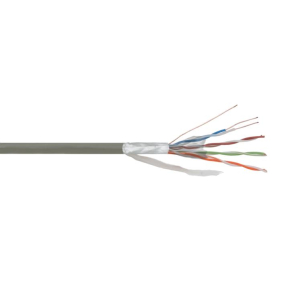 Obrázok pre Sieťový kábel FTP Cat5e - Vnútorný kábel , PVC plášť, drôt, CCA