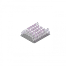 Obrázok pre Nadpájacia svorka pre LED pásiky RGB SMD 10mm P+P 10mm