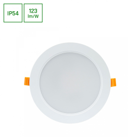 Vodeodolný Led Panel kruhový biely 18W/2200lm 170mm Studená biela s PZH Obrázok pre Vodeodolný Led Panel kruhový biely 18W/2200lm 170mm Studená biela s PZH