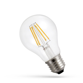 LED žiarovka E27 8W/1055lm , A60 LED vlákno , Neutrálna biela Obrázok pre LED žiarovka E27 8W/1055lm , A60 LED vlákno , Neutrálna biela