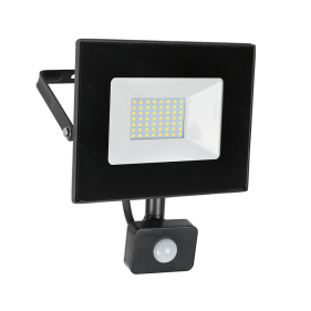 LED reflektor 50W/4500lm , so senzorom , Studená biela Obrázok pre LED reflektor 50W/4500lm , so senzorom , Studená biela