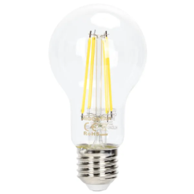 Stmievateľná LED žiarovka E27 6W/600lm , A60 LED vlákno , Studená biela Obrázok pre Stmievateľná LED žiarovka E27 6W/600lm , A60 LED vlákno , Studená biela