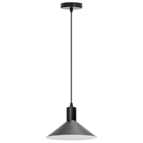 Závesný luster 1xE27/230V/Čierna Obrázok pre Závesný luster 1xE27/230V/Čierna