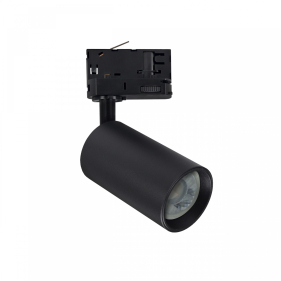 LED svietidlo 3-fázové pre koľajnicové systémy MADARA ALTRO čierne, 1xGU10 Obrázok pre LED svietidlo 3-fázové pre koľajnicové systémy MADARA ALTRO čierne, 1xGU10