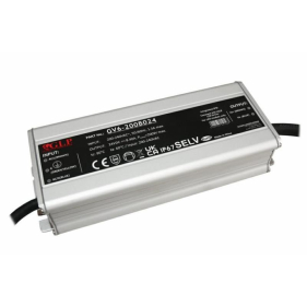 Obrázok pre GLP Vodeodolný napájací zdroj pre Led pásy - 24V/200W , IP67
