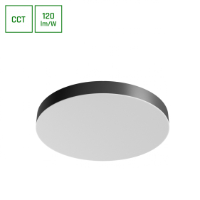 LED Ceiling kruhový biely NYMPHEA OPTIMA BLACK 36W/4300lm 400mm , IP20, CCT Obrázok pre LED Ceiling kruhový biely NYMPHEA OPTIMA BLACK 36W/4300lm 400mm , IP20, CCT