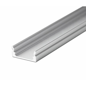 Obrázok pre Led profil hliníkový Minilux12 strieborný bez krytky - 2m