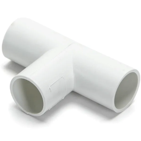 Spojka T PVC na trubku 25mm, biela, 4ks Obrázok pre Spojka T PVC na trubku 25mm, biela, 4ks