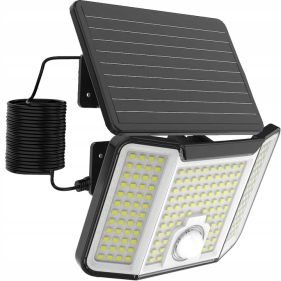 LED Reflektor MERKURY II 8W/800lm IP44 Studená biela so solárnym panelom Obrázok pre LED Reflektor MERKURY II 8W/800lm IP44 Studená biela so solárnym panelom