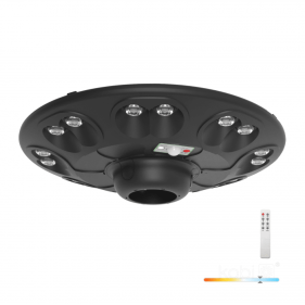 LED Solárne Pouličné verejné osvetlenie LUVIA UFO 15W/1500lm, IP54 , so senzorom , Studená biela s diaľkovým ovládaním Obrázok pre LED Solárne Pouličné verejné osvetlenie LUVIA UFO 15W/1500lm, IP54 , so senzorom , Studená biela s diaľkovým ovládaním