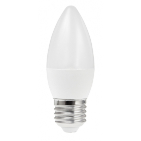 LED žiarovka E27 6W/470lm , svieca , Teplá biela Obrázok pre LED žiarovka E27 6W/470lm , svieca , Teplá biela