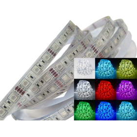 Profi RGB LED pás prachuvzdorný IP20 14,4w/m , 60led/m , 960Lm/m , 12V DC - RGB - 1m Obrázok pre Profi RGB LED pás prachuvzdorný IP20 14,4w/m , 60led/m , 960Lm/m , 12V DC - RGB - 1m
