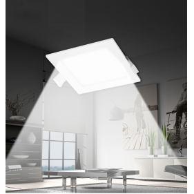Led Panel štvorcový biely 18W/1230lm 220mm Teplá biela Obrázok pre Led Panel štvorcový biely 18W/1230lm 220mm Teplá biela