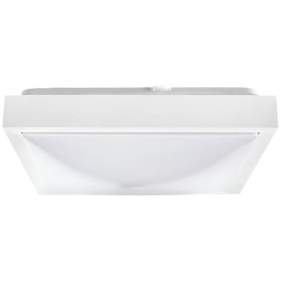 Lampa Luster PLATO štvorcový 300x300mm , 2xE27 , biela matná Obrázok pre Lampa Luster PLATO štvorcový 300x300mm , 2xE27 , biela matná
