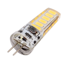 Obrázok pre LED žiarovka G4 2,5W/250lm , 10SMD , Studená = 25W , silikón