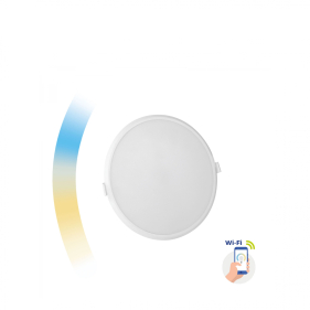 SMART LED panel kruhový biely 22W/2000lm 215mm CCT Obrázok pre SMART LED panel kruhový biely 22W/2000lm 215mm CCT