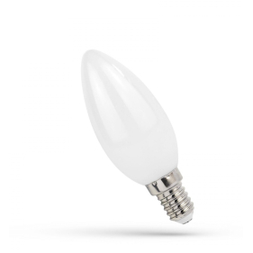 LED žiarovka E14 5,5W/650lm , svieca C37 , Neurálna biela Obrázok pre LED žiarovka E14 5,5W/650lm , svieca C37 , Neurálna biela