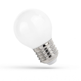 LED žiarovka E27 5,5W/650lm , glóbus G45 , 300°, Neutrálna biela Obrázok pre LED žiarovka E27 5,5W/650lm , glóbus G45 , 300°, Neutrálna biela