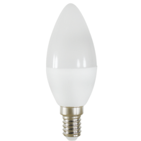 LED žiarovka E14 8W/640lm ICD , svieca , Teplá biela Obrázok pre LED žiarovka E14 8W/640lm ICD , svieca , Teplá biela