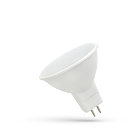 Obrázok pre LED žiarovka MR16 6W/500lm , 12V DC, Studená biela