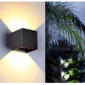 LUMI Nástenné svietidlo 2x3W/230V/Čierna Obrázok pre LUMI Nástenné svietidlo 2x3W/230V/Čierna