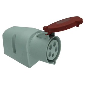 Nástenná zásuvka 32A/5 (IZN 3253)-6b IP44 400V Obrázok pre Nástenná zásuvka 32A/5 (IZN 3253)-6b IP44 400V
