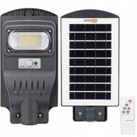 LED Solárne Pouličné verejné osvetlenie STRADI I 20W , IP65 , so senzorom , studená biela s diaľkovým ovládaním Obrázok pre LED Solárne Pouličné verejné osvetlenie STRADI I 20W , IP65 , so senzorom , studená biela s diaľkovým ovládaním