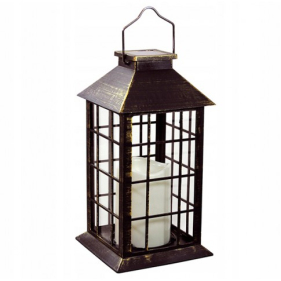 Obrázok pre Solárny LED lampáš LATRI, patina
