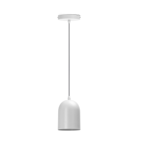Závesný luster 1xE27/230V/Biela Obrázok pre Závesný luster 1xE27/230V/Biela