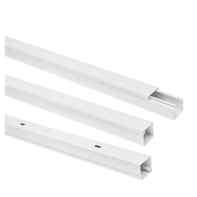 Elektroinštalačná plastová lišta biela 32x30mm 2m Obrázok pre Elektroinštalačná plastová lišta biela 32x30mm 2m