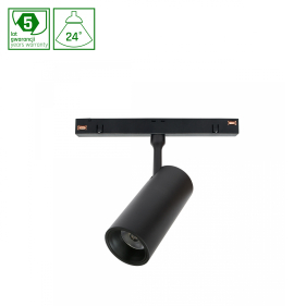 Obrázok pre LED svietidlo SPOT M pre koľajnicový SYSTEM SHIFT čierne, 10W/950lm, Teplá biela