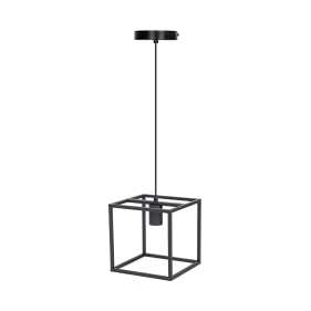 Závesný luster 1xE27/230V/Čierna Obrázok pre Závesný luster 1xE27/230V/Čierna