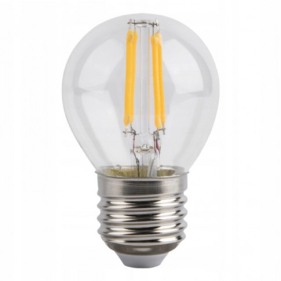 LED žiarovka E27 2W/200lm , G45 LED vlákno , Neutrálna biela Obrázok pre LED žiarovka E27 2W/200lm , G45 LED vlákno , Neutrálna biela