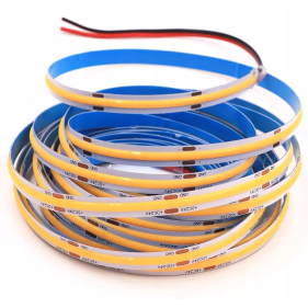 LED pás prachuvzdorný IP20 4,8w/m , COB , 1080Lm/m , 12V DC - Teplá biela - 1m Obrázok pre LED pás prachuvzdorný IP20 4,8w/m , COB , 1080Lm/m , 12V DC - Teplá biela - 1m