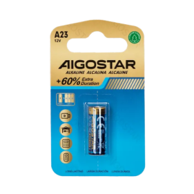 Batéria alkalická 23A 12V-1B Obrázok pre Batéria alkalická 23A 12V-1B
